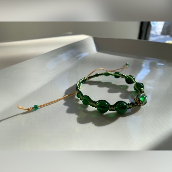 Swarovski Beaded Crochet Handmade Bracelet - Picture 5 of 5